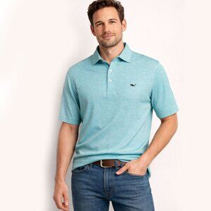 Vineyard Vines Men's Performance St. Jean Stripe Sankaty Polo - Size XL